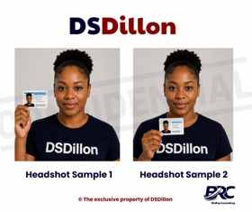 Example CRA headshot with identification beside the applicant face